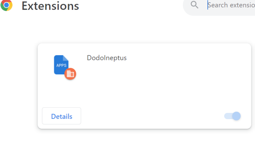 DodoIneptus extension